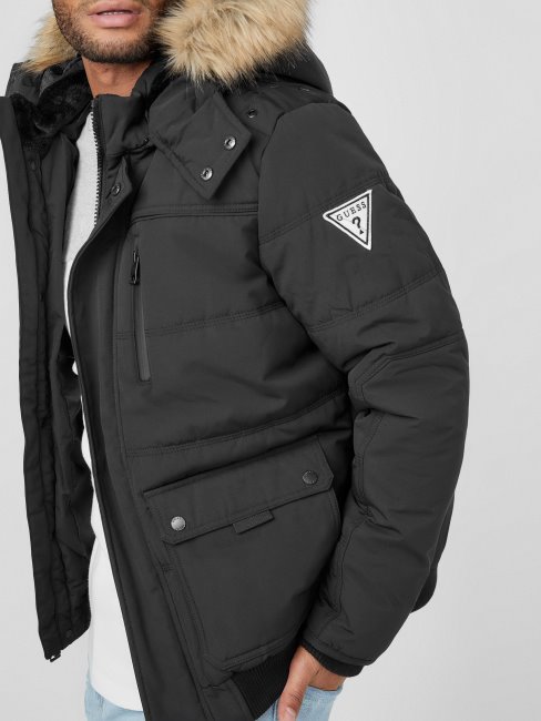 Duncan Veste Guess Noir De Jais