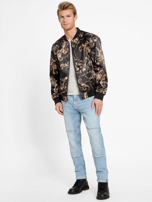 Blouson De Vol Réversible Jet Noir Guess Evo