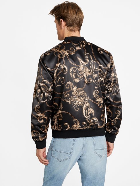 Blouson De Vol Réversible Jet Noir Guess Evo