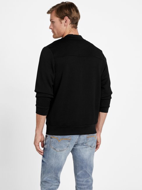 Veste De Vol Matelassée Astro Guess Noir De Jais