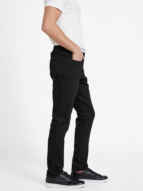 Jean Skinny Stretch Guess Scotch Noir Délavé