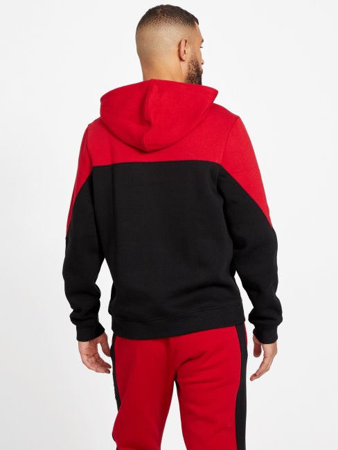 Eco Marcus Logo Sweat à Capuche Guess Varsity Red
