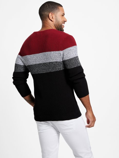 Chandail Ras Du Cou Altha Guess Noir De Jais