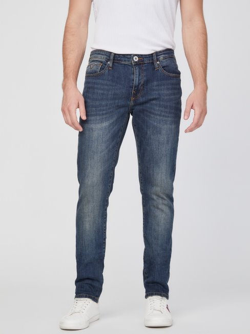 Jean Skinny Guess éco Scotch Délavé Foncé