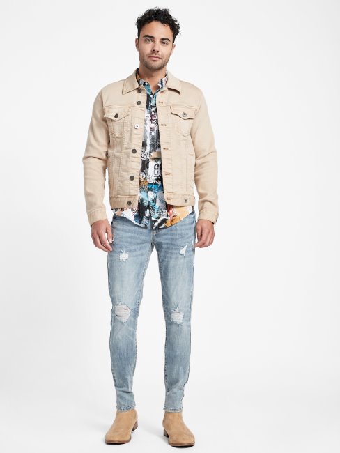 Jean Skinny Scotch Guess Nouveau Délavage Clair