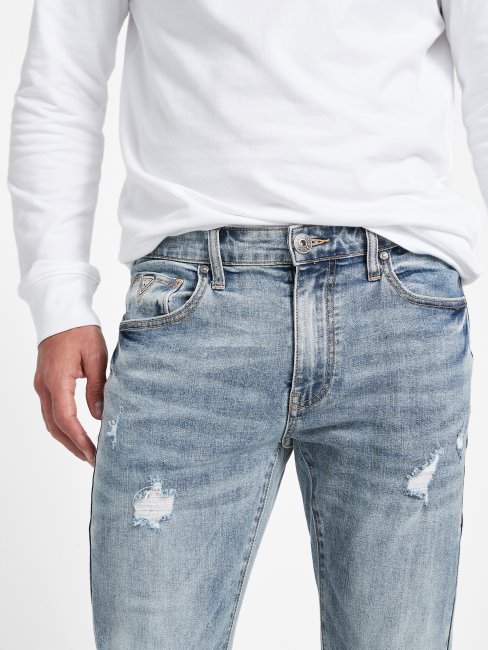 Jean Skinny Scotch Guess Nouveau Délavage Clair