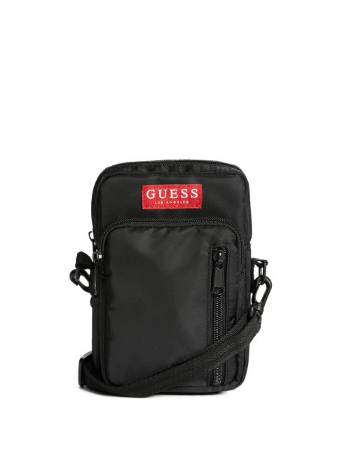 Sac Bandoulière Logo Guess Noir