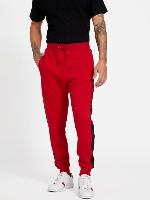 Varsity Rouge Eco Marcus Logo Jogger Suppose