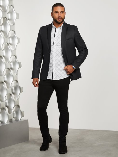 Blazer Jive Noir De Jais Guess