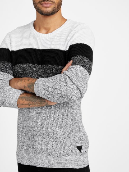 Chandail Ras Du Cou Altha Guess Blanc Pur