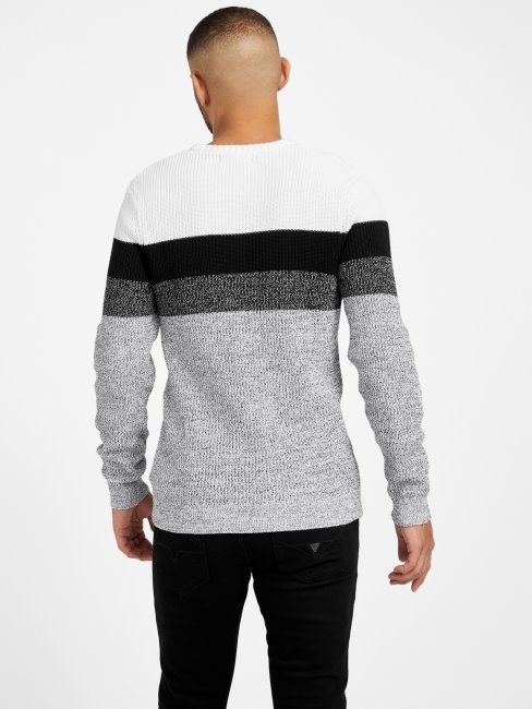 Chandail Ras Du Cou Altha Guess Blanc Pur