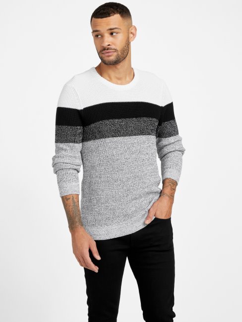 Chandail Ras Du Cou Altha Guess Blanc Pur