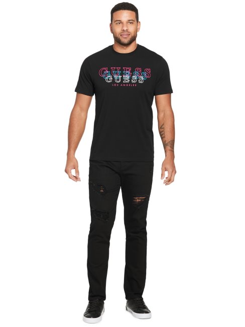 Jean Slim Fuselé Halsted Noir Guess