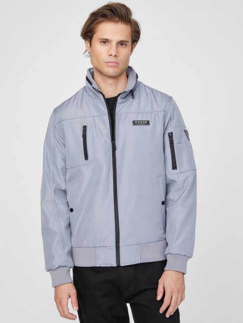 Veste Eco Austin Guess Gris Marbré