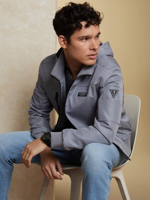 Veste Eco Austin Guess Gris Marbré