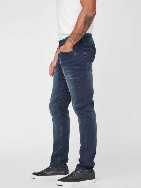 Jean Skinny Scotch Délavé Foncé