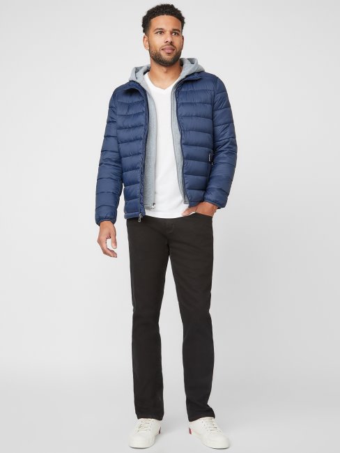 Guess Hampton Doudoune Bleu