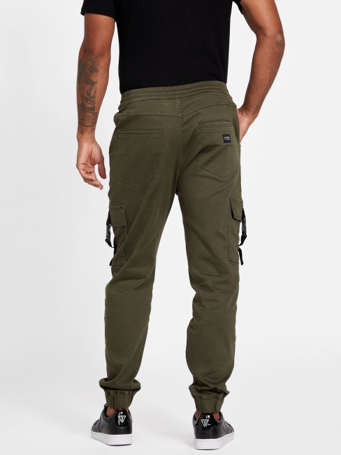 Pantalon De Jogging Cargo Mikko Olive Multi Guess