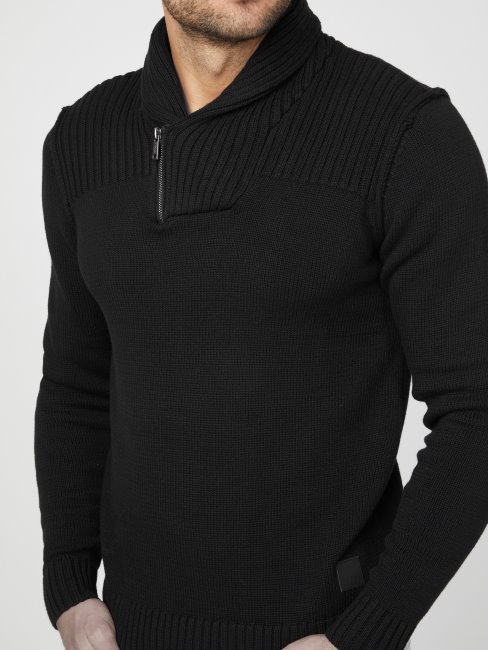 Pull Châle Caly Noir De Jais Guess