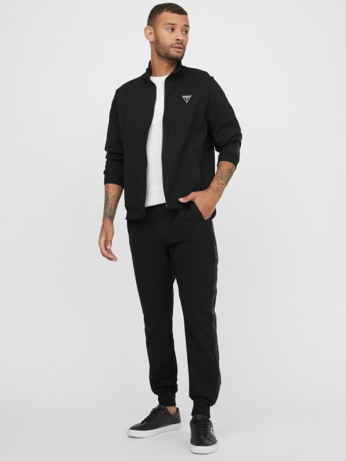 Guess Echo Andrew Logo Jogger Noir De Jais
