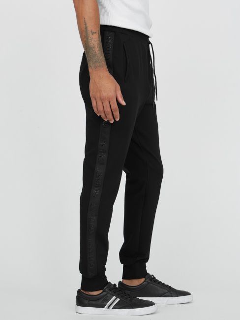 Guess Echo Andrew Logo Jogger Noir De Jais