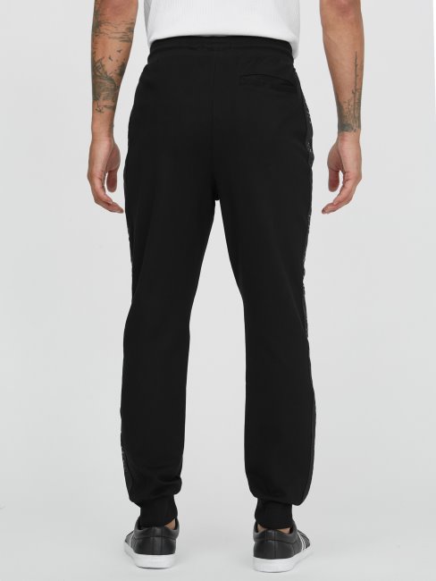 Guess Echo Andrew Logo Jogger Noir De Jais