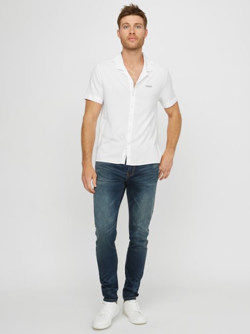 Sammy Jean Skinny Moderne Super Stretch Délavé Foncé Guess