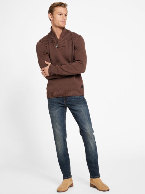 Chandail Châle Caly Guess Mousse Au Chocolat