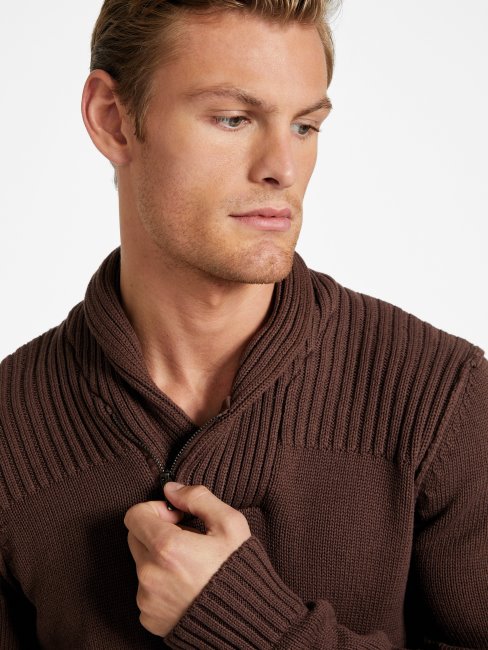 Chandail Châle Caly Guess Mousse Au Chocolat