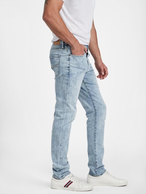 Jean Skinny Moderne Guess Avalon Délavé Clair