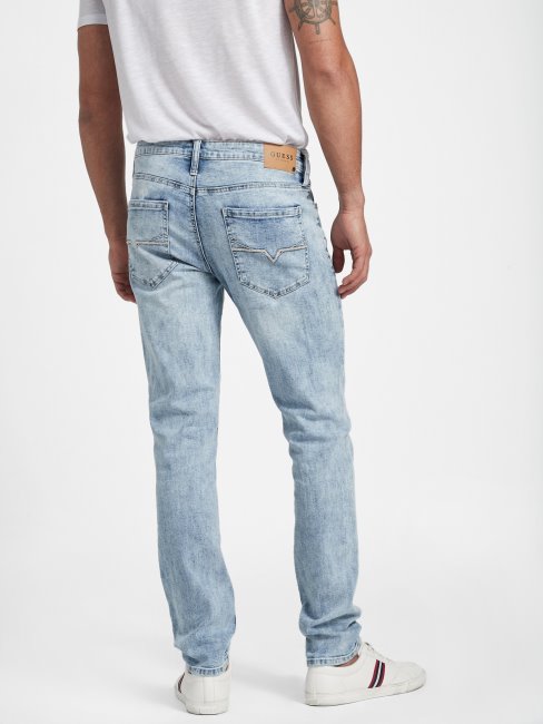Jean Skinny Moderne Guess Avalon Délavé Clair