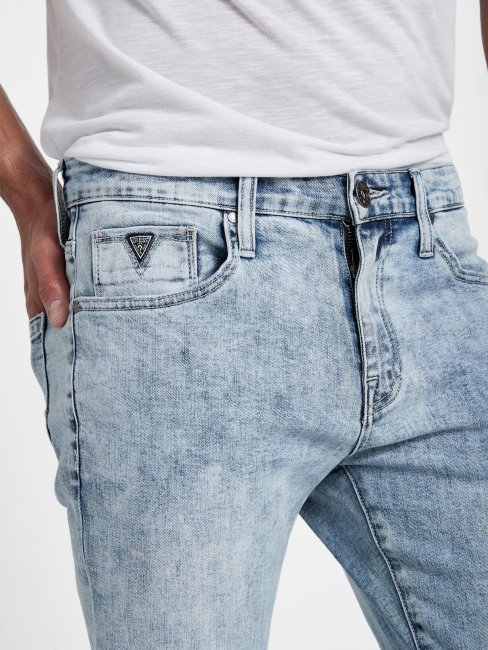 Jean Skinny Moderne Guess Avalon Délavé Clair