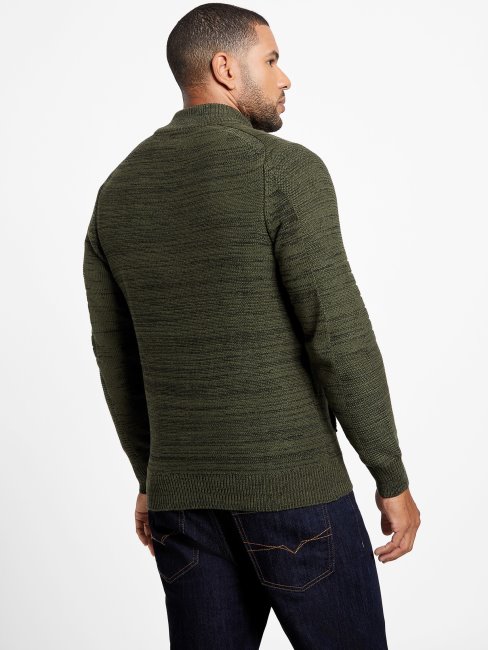 Forêt Fantasmagorique Chet Chandail à Col Montant Chiné Devinez