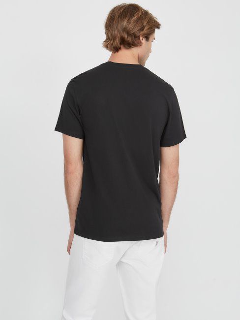 T-shirt à Logo Ganas Eco Noir Jet Devinez