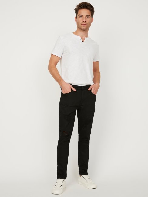 Jean Skinny Moderne Avalon Noir Guess