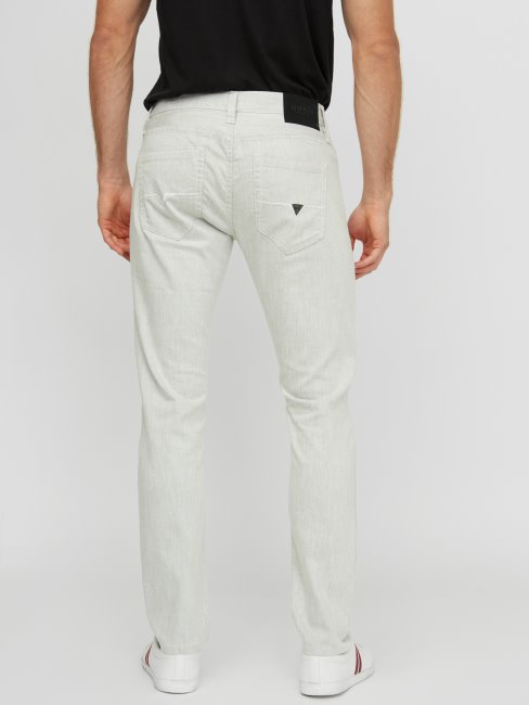 Guess Sammy Jean Skinny Délavé Blanc Destory