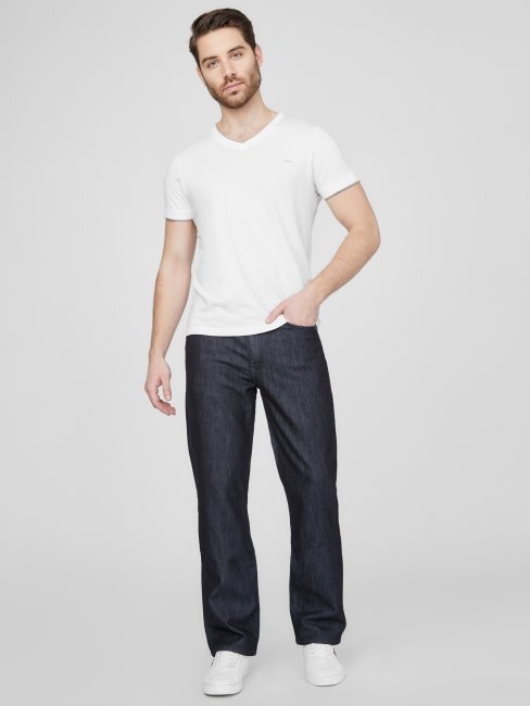 Crescent Straight Jeans Rincer Laver Deviner