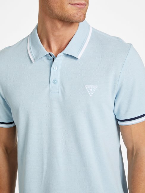 Richie Polo Bleu Fantaisiste Multi Guess