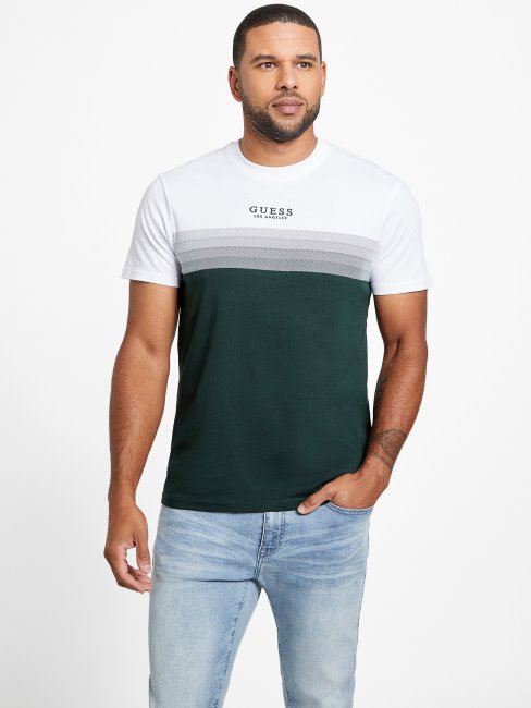 T-shirt Rami Color-block Guess Bosquet Alpin