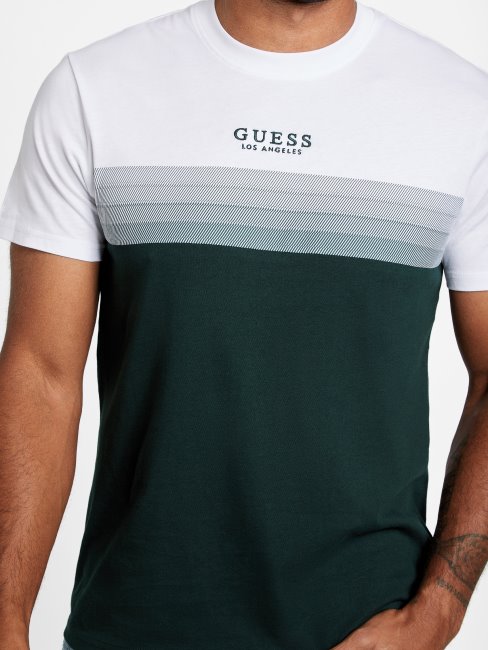 T-shirt Rami Color-block Guess Bosquet Alpin