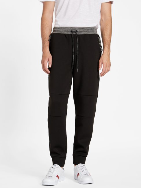 Pantalon De Jogging En Plongée Sous-marine Guess Benson Noir De Jais