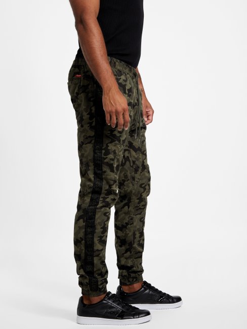 Camo Vert Cruz Détruit Joggers Suppose