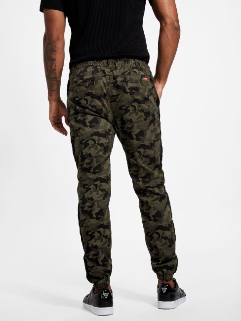Camo Vert Cruz Détruit Joggers Suppose