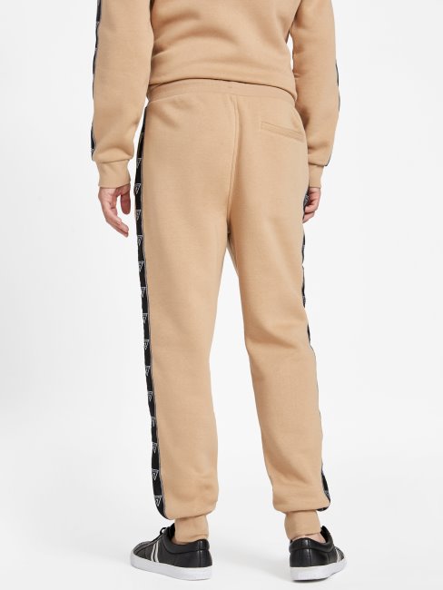 Pantalon De Jogging Guess éco Dover Taupe Grillé