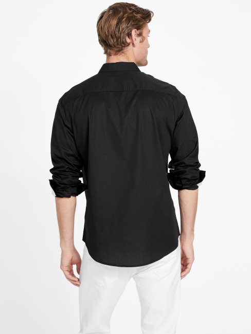 Chemise à Manches Longues Lingard Noir De Jais Guess