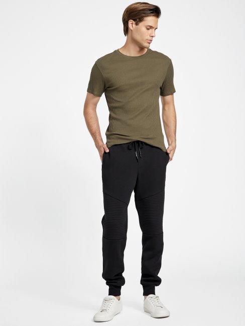 Pantalon De Jogging Moto Marlon Noir Jet Guess