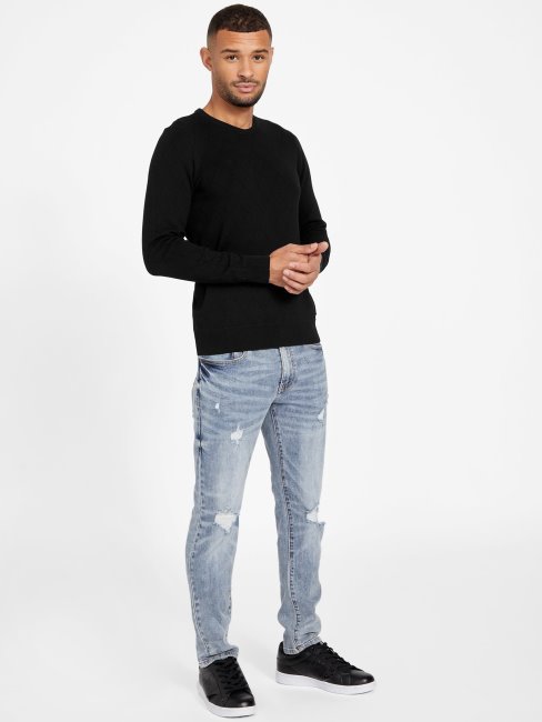 Boise Diamant Pull Guess Noir De Jais