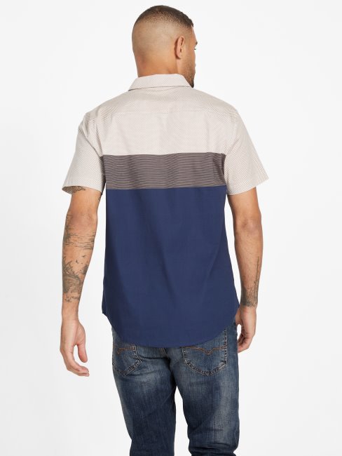 Nuisette Ferradis Color-block Bleu Noirci Guess