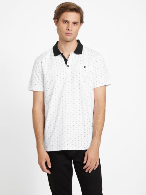 Blanc Pur Eco Ira Polo Guess