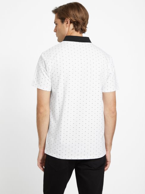 Blanc Pur Eco Ira Polo Guess